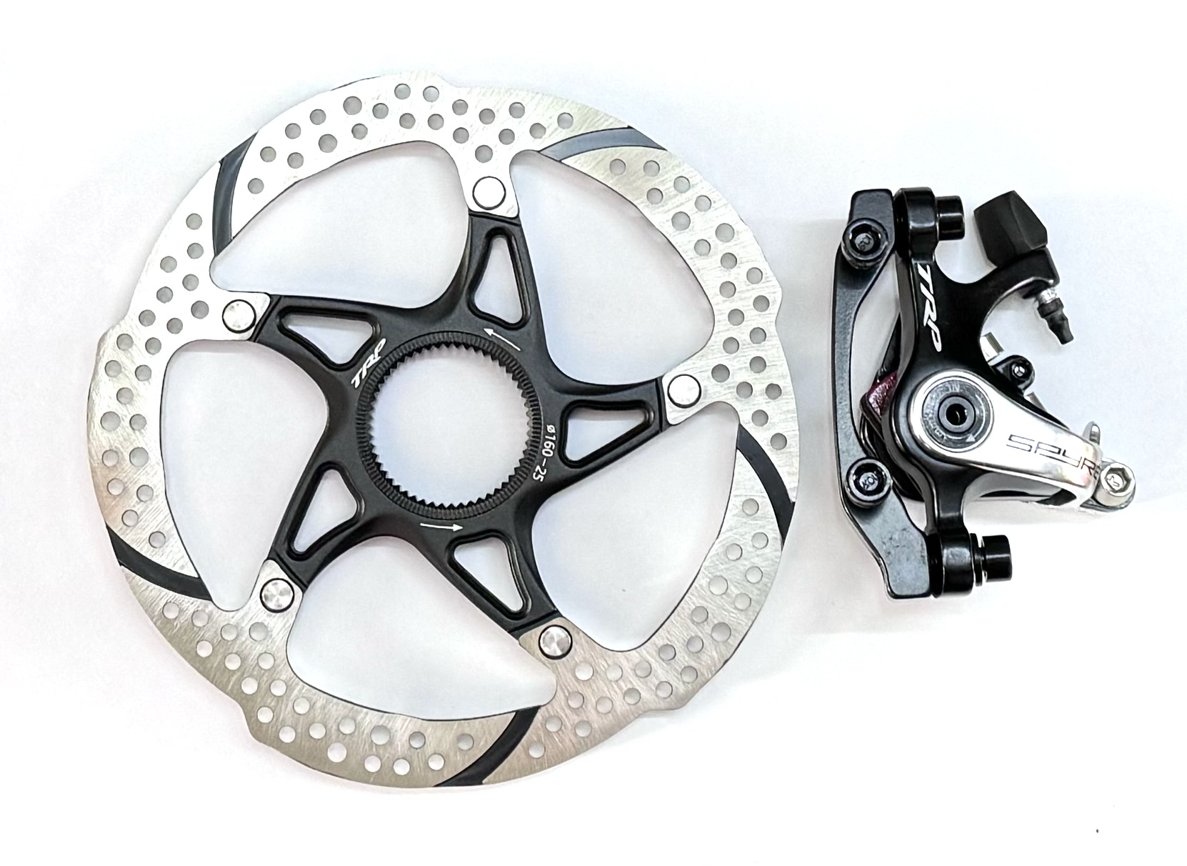 TRP Spyre Road CX Bremszange inkl. Centerlockscheibe 160mm