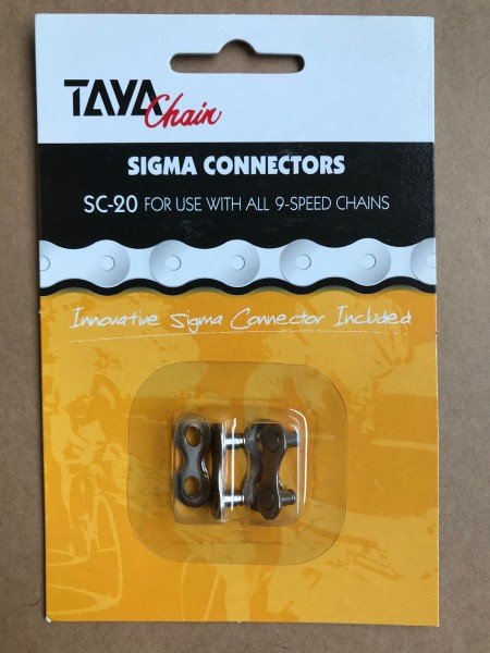 Taya 9-fach Kettenschloss Sigma Connector SC-20 (2er Set)