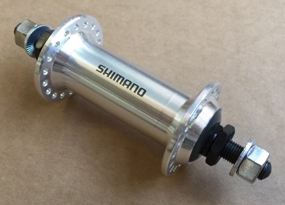 Shimano HB-TX500 Vorderradnabe 36 Loch silber Mutterntyp