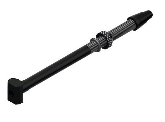 DT Swiss Tubeless-Ventil 73mm (1 Stück) schwarz