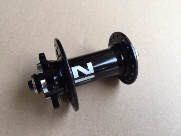 Novatec X-Light Disc Vorderradnabe 4in1 36L schwarz