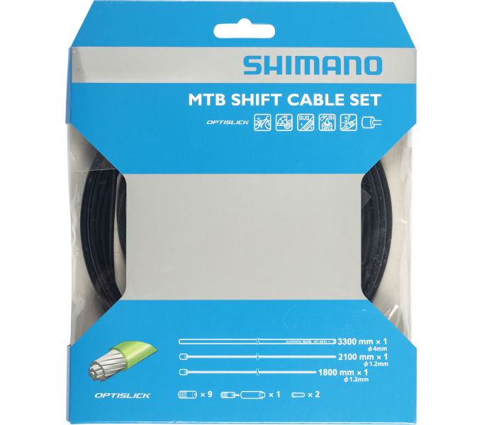 Shimano Schaltzugset Optislick schwarz MTB